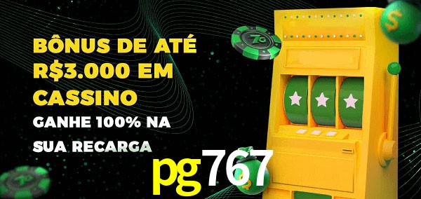 pg767 melhor bônus de depósito