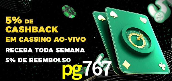 Promoções do cassino ao Vivo pg767